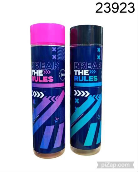 Imagen de BOTELLA GEO 500CC ROSA Y NEGRO 12.25